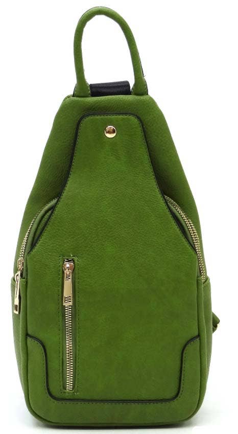 MiMi Wholesale - Vente Sac à dos – femme - Sac à dos bandoulière en cuir végétalien pour femme2