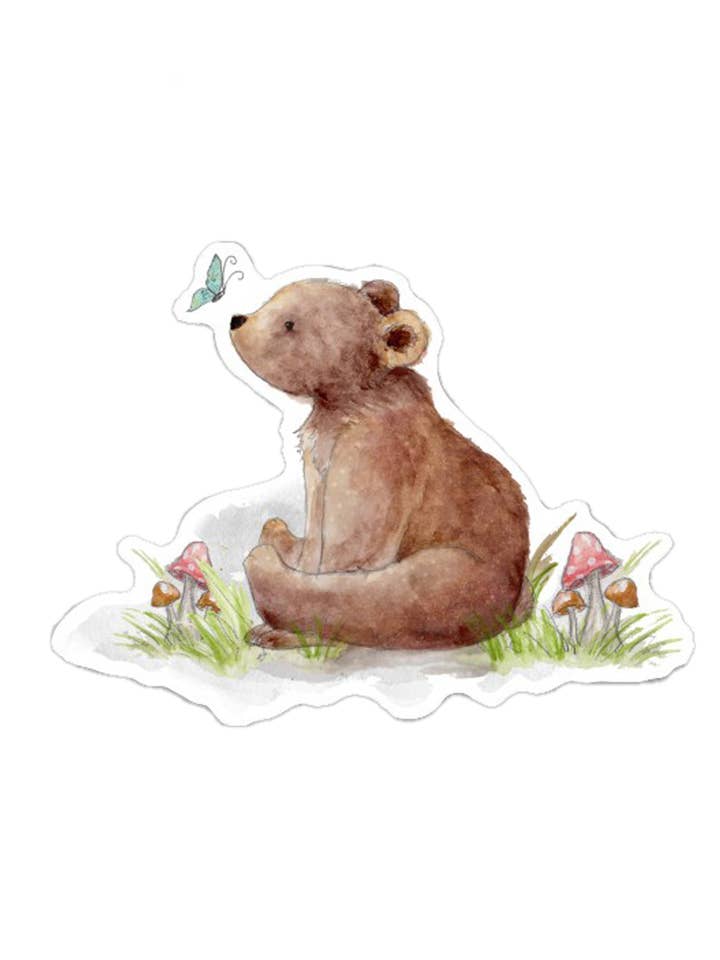 Lil' Bear Wonder Sticker for wholesale by Lizzy & Grace