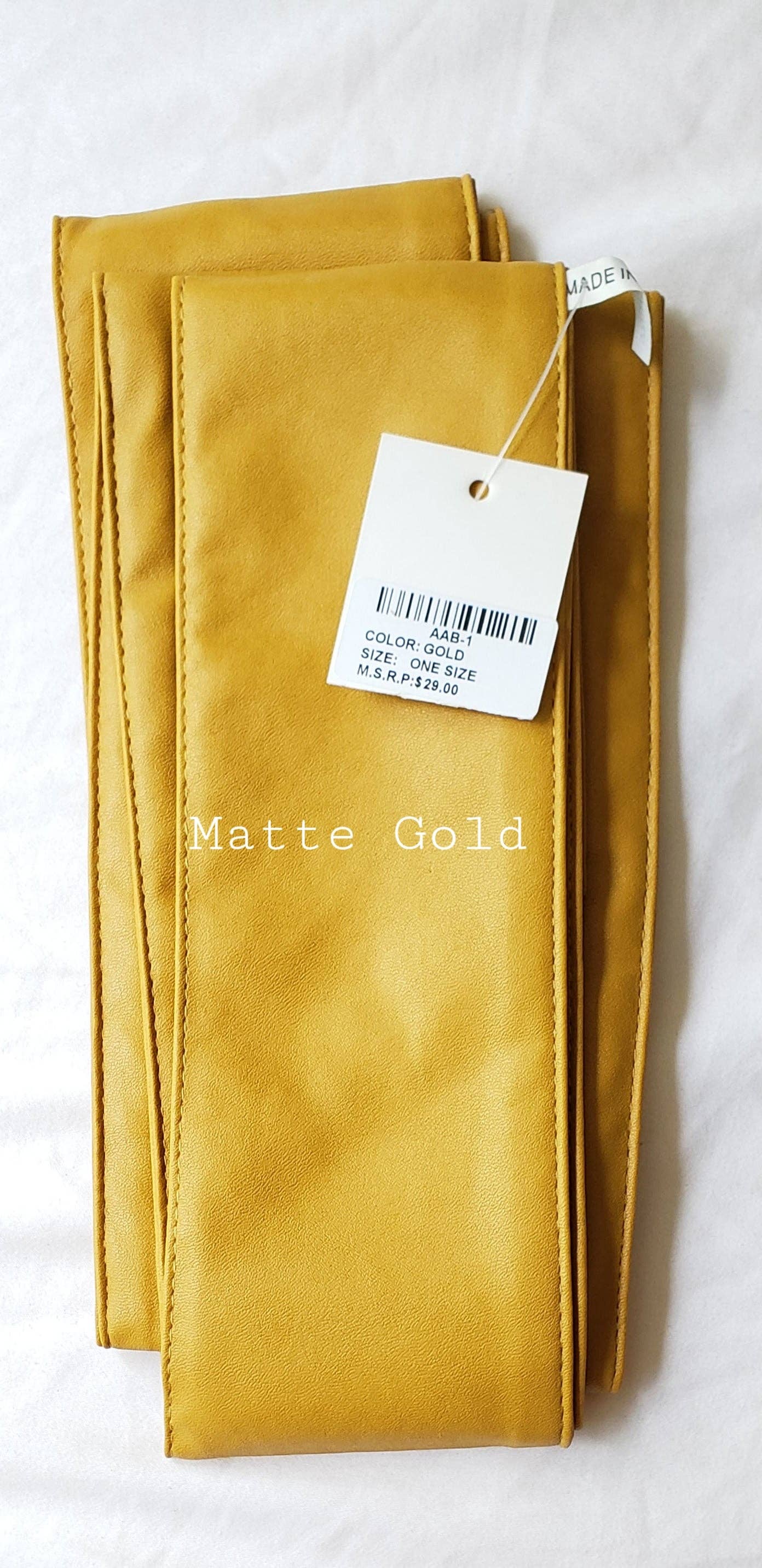 India Batik – Engroshandel Bælte - Dame – Damebælte med læderlook i syntetisk materiale, one size3