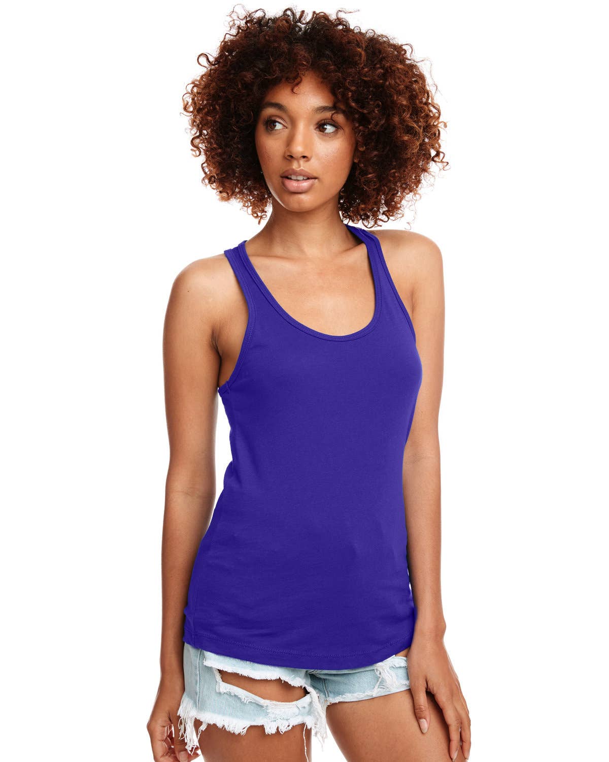 Total Apparel - Wholesale Tank Top - Women's - Next Level N1533 - Ladies' Ideal Racerback Tank14