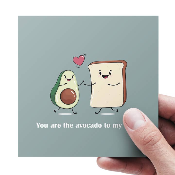Jij bent de avocado op mijn toast - Kort voor wholesale door Kortspecialisten