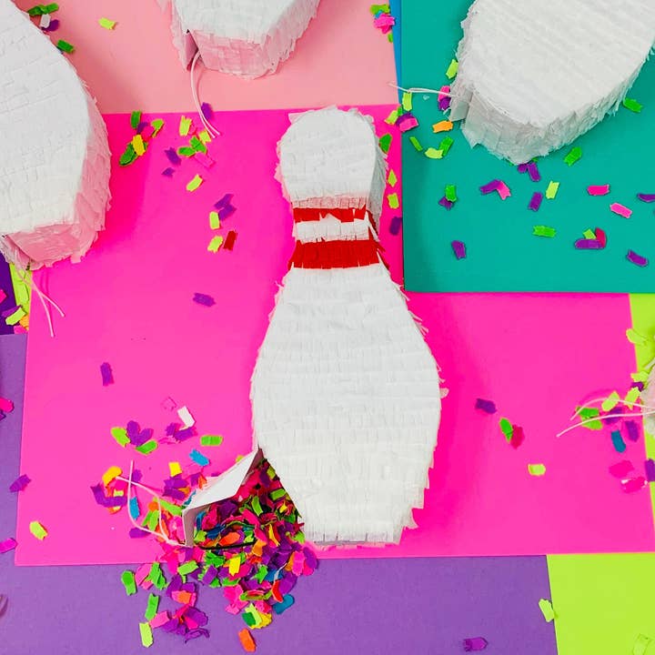 My Soiree Designs - Wholesale Party Favor - Mini Pinata Bowling Pin3