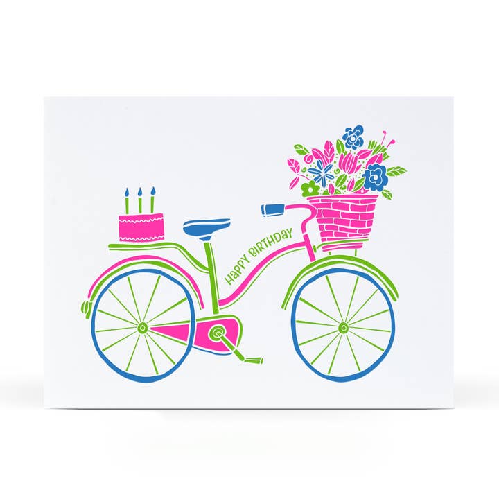Birthday Bike for wholesale by Sweet Bippy Press