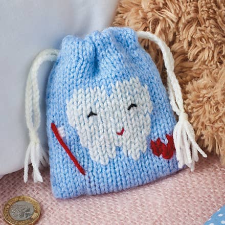 The Chronicles of Yarnia, Inc. Bag Drawstring Tooth Fairy for wholesale by The Chronicles of Yarnia, Inc.