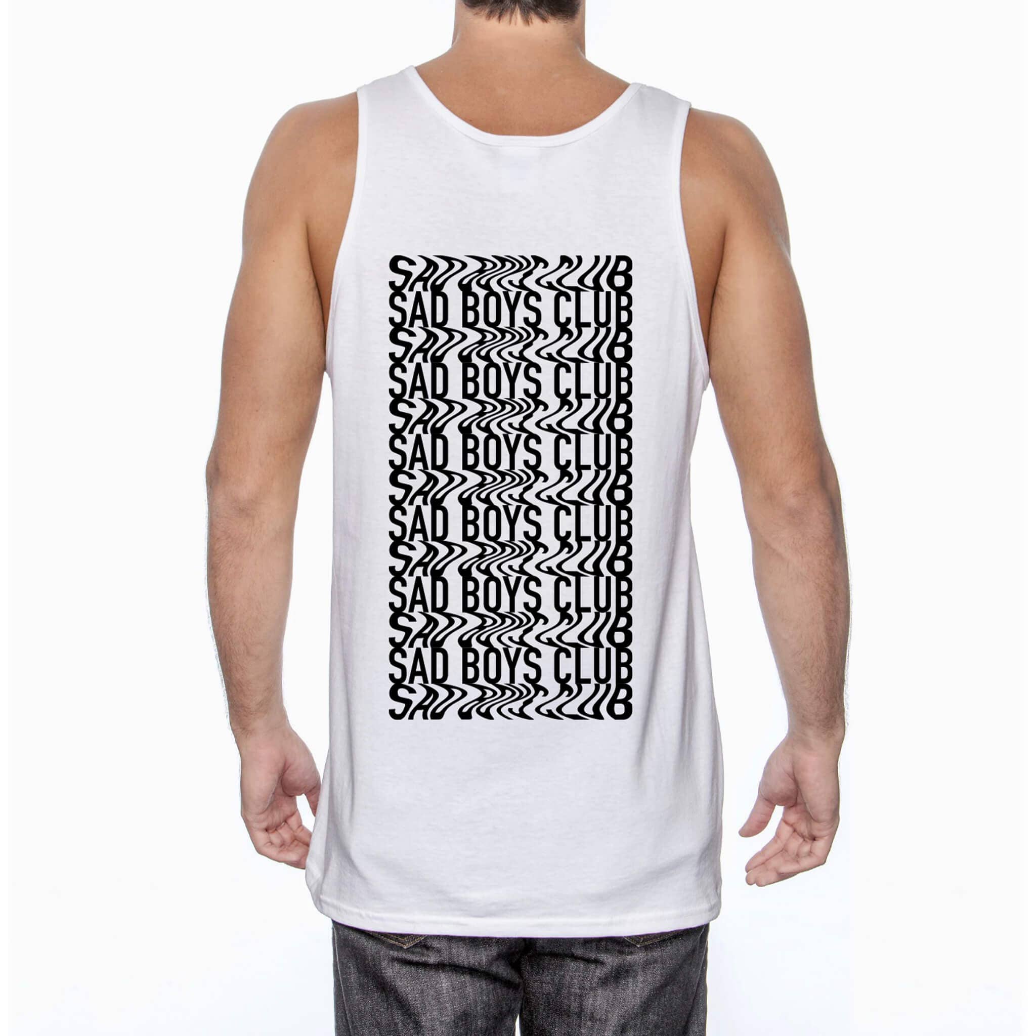 Sad Sad Club - Wholesale Tank Top - Men's - Tank Top | White1