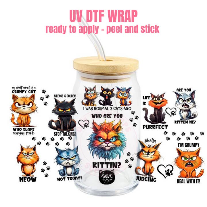 UV DTF CUP WRAP F #110 for wholesale by One Stop Cups