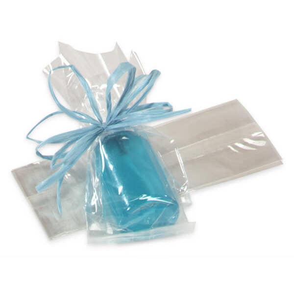 Clear 1.2 Mil Gusset Cellophane Bags for wholesale on Faire