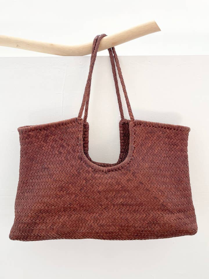 Narmada Brown Bag for wholesale by Happy French Gang