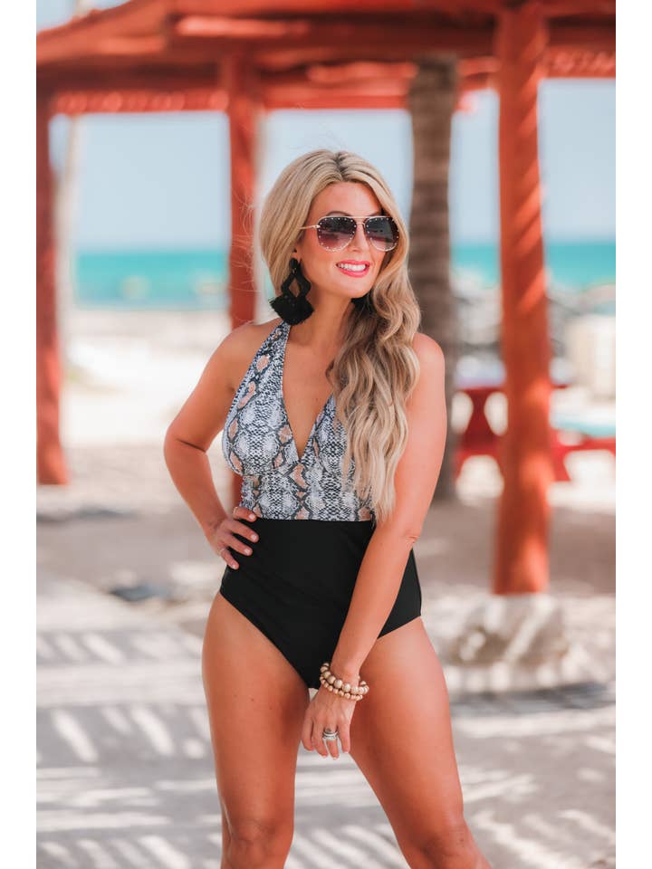 Jess Lea - Wholesale One Piece Swimsuit - Women's - Vacation Cove Halter Swimsuit13