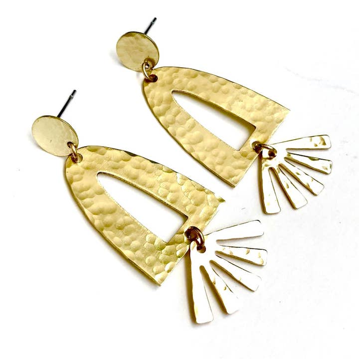 Orecchini felce per la vendita all'ingrosso da parte di Blue Begonia