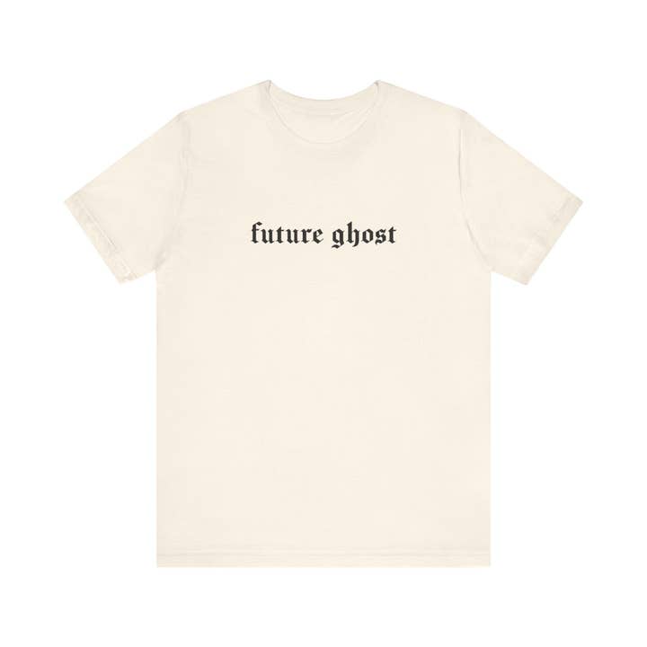 Goth Cloth Co. - Wholesale Screen Printed T-Shirt - Unisex - Future Ghost Gothic T-Shirt