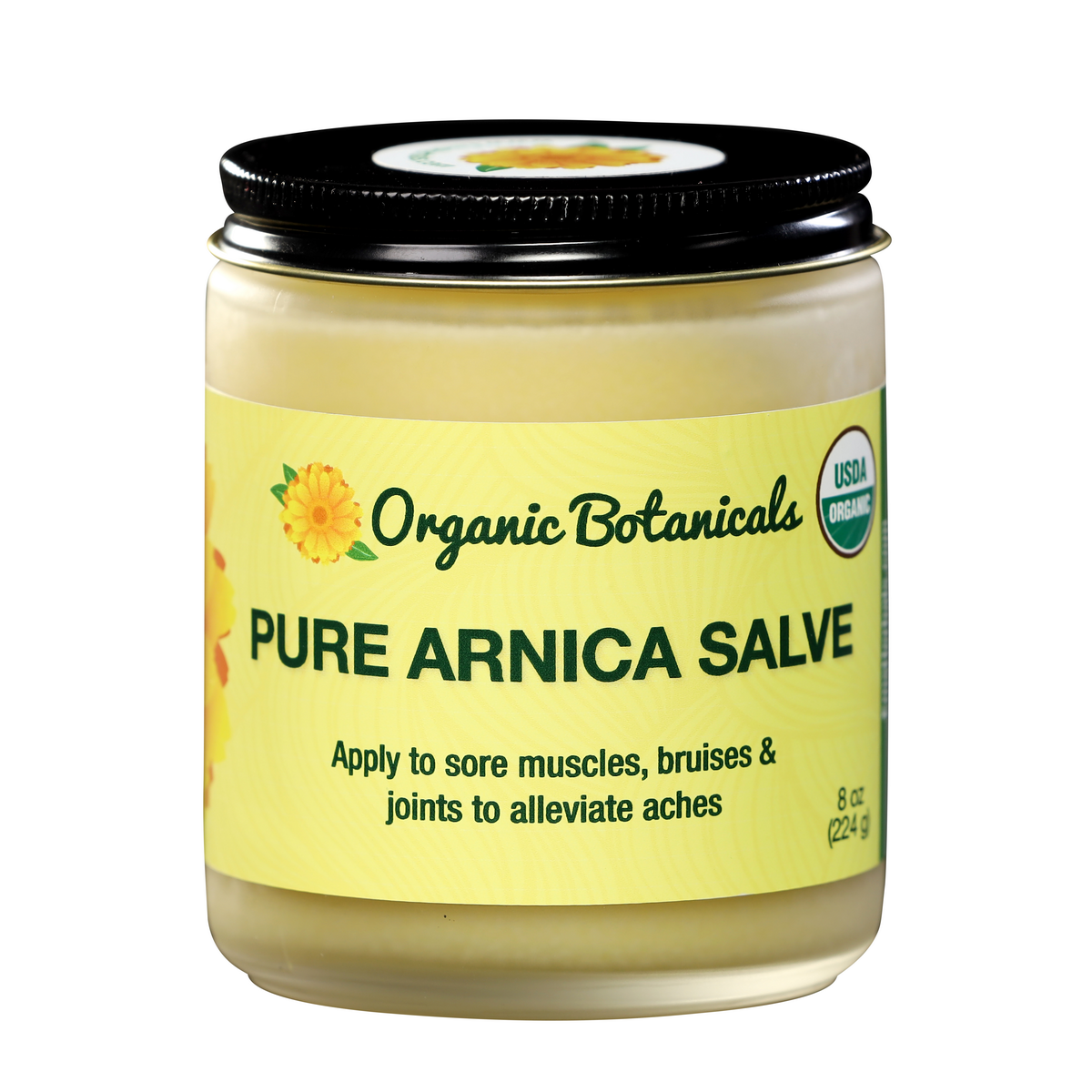 Organic Botanicals – Engroshandel Plejende salve – Ren arnica salve til lindring af smerter og hævelser6