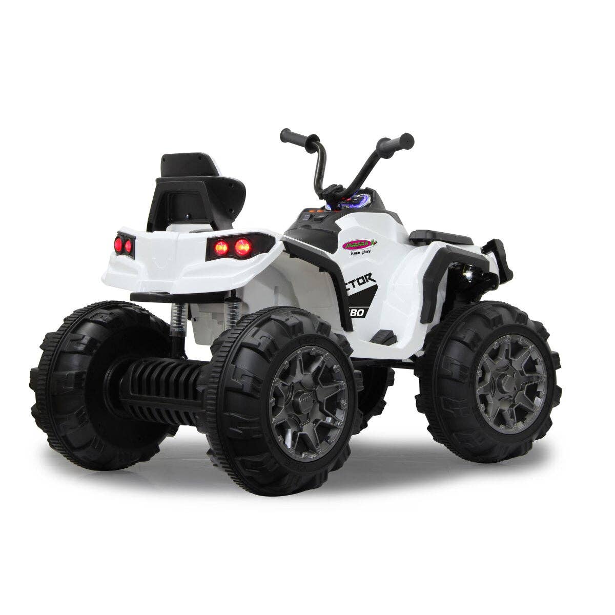 mhw24 – wholesale Toy car/truck – Child – Ride-on quad protector white 12V5