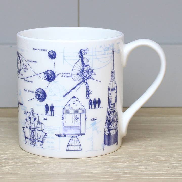Space Exploration Mug for wholesale by mclaggan+co
