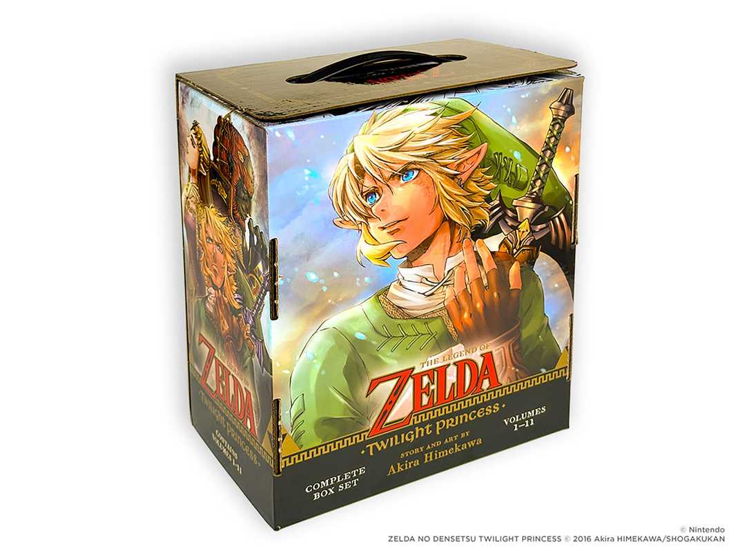 Simon & Schuster - Wholesale Manga - Legend of Zelda: Twilight Princess Complete Box Set by Akira  Himekawa2