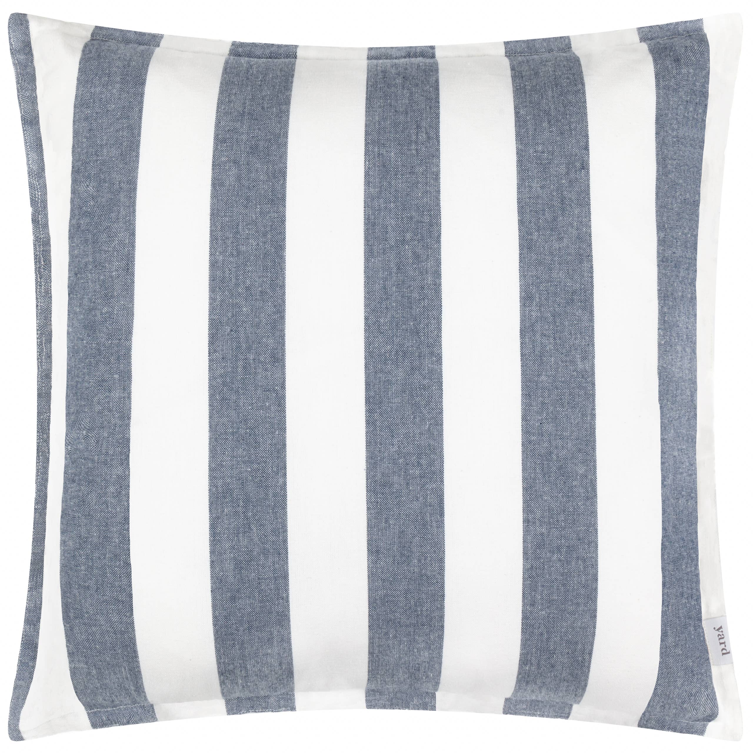 Marine Coussin extérieur en coton Hayle bleu marine en vente sur Faire1