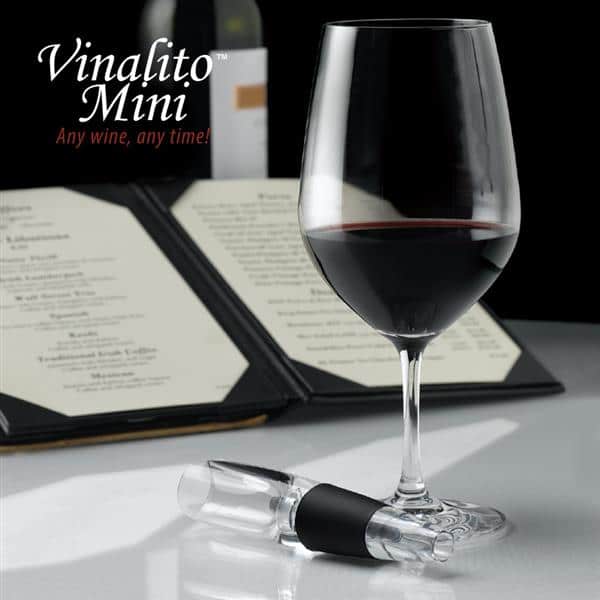Wholesale Gifts Tomorrow – wholesale Wine aerator – Vinalito Mini Travel Wine Aerator Decanter with Case2