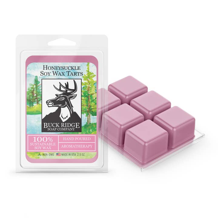 Honeysuckle Scented Wax Melts for wholesale by Buck Ridge Soap Company