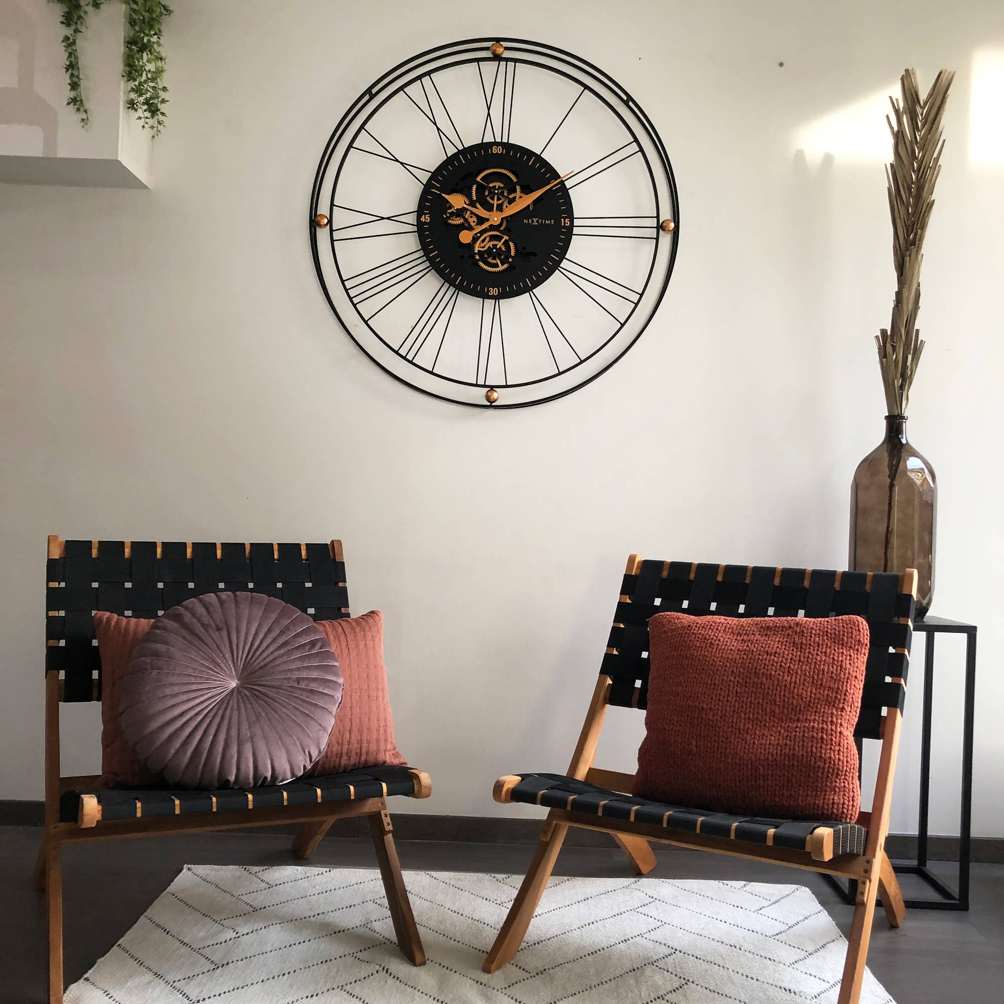 Unek Goods LLC - Wholesale Wall Clock - Roman Gear Clock XXL - 35.7"14