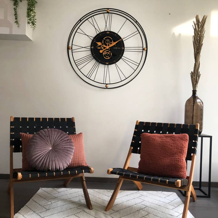 Unek Goods LLC - Wholesale Wall Clock - Roman Gear Clock XXL - 35.7"14