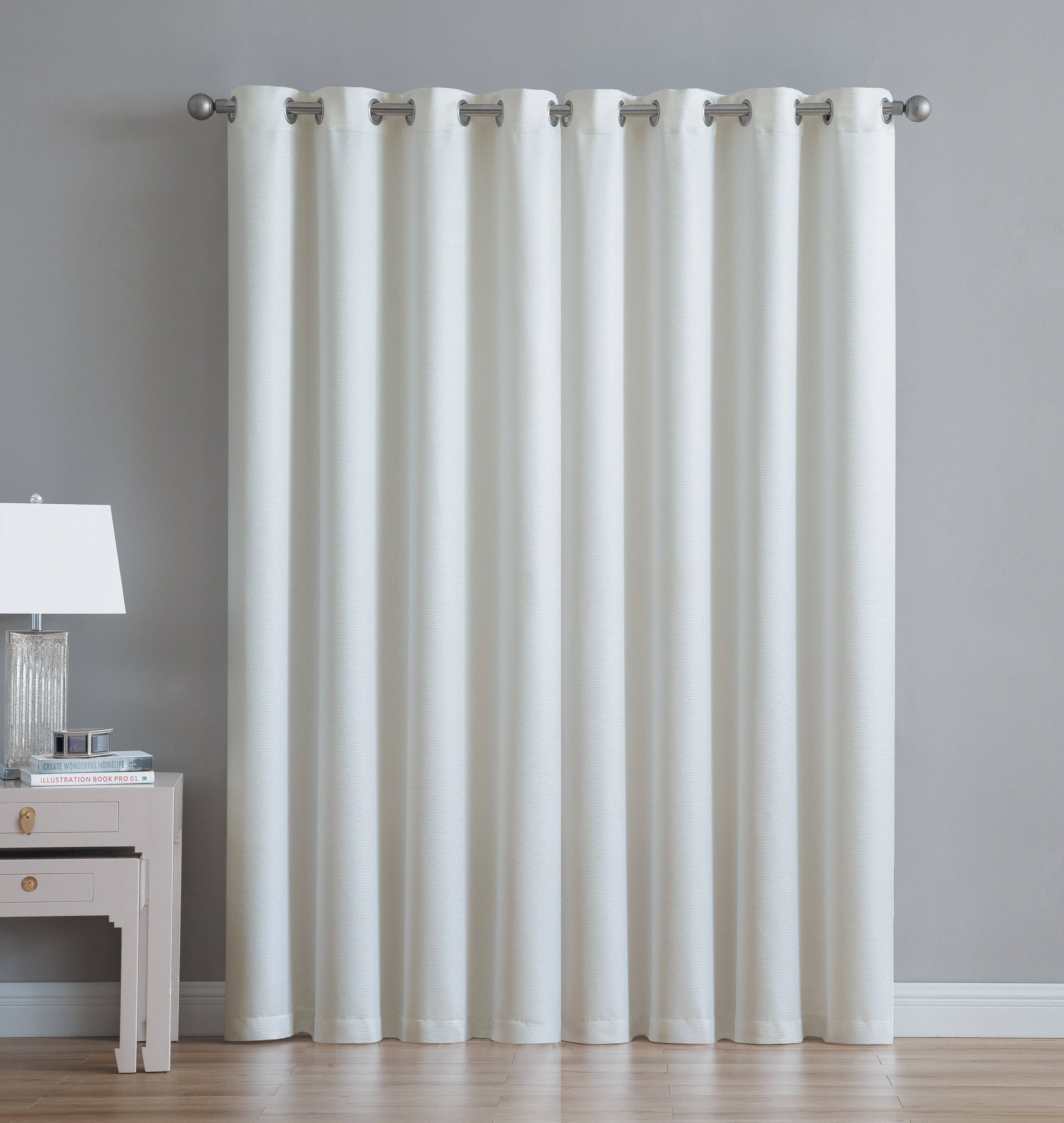 Linen Mart – wholesale Curtain – Abstract Grommet Top Thermal Insulated Blackout Window Curta6