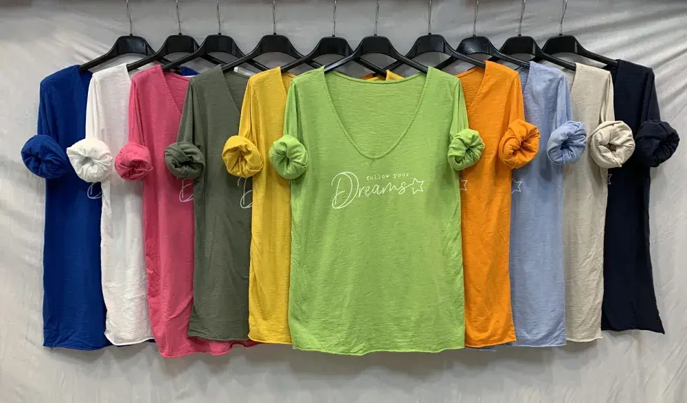 Mimi & Gogo - Wholesale T-Shirt - Women's - T-shirt Dreamer@2993 FYD1