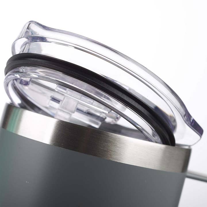 Christian Art Gifts - Wholesale Insulated Mug/Tumbler - Mug SS Camp Gray All Things Phil. 4:133