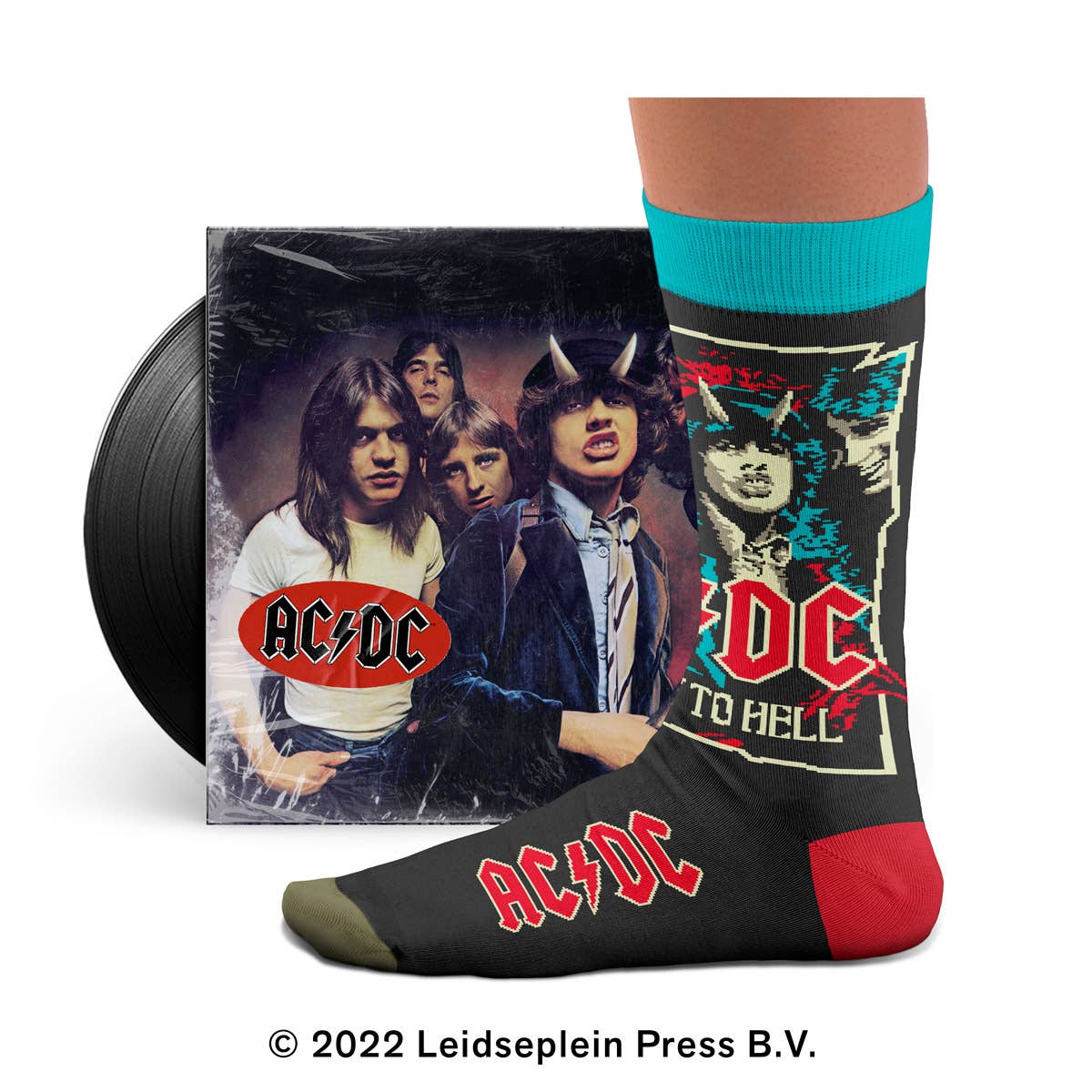 Sock Affairs - Vente Chaussettes – unisexe - Chaussettes AC/DC Highway to Hell en cadeau1