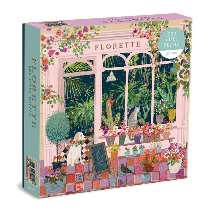 Chronicle Books - Wholesale Puzzle - Adult - Florette 500 Piece Puzzle