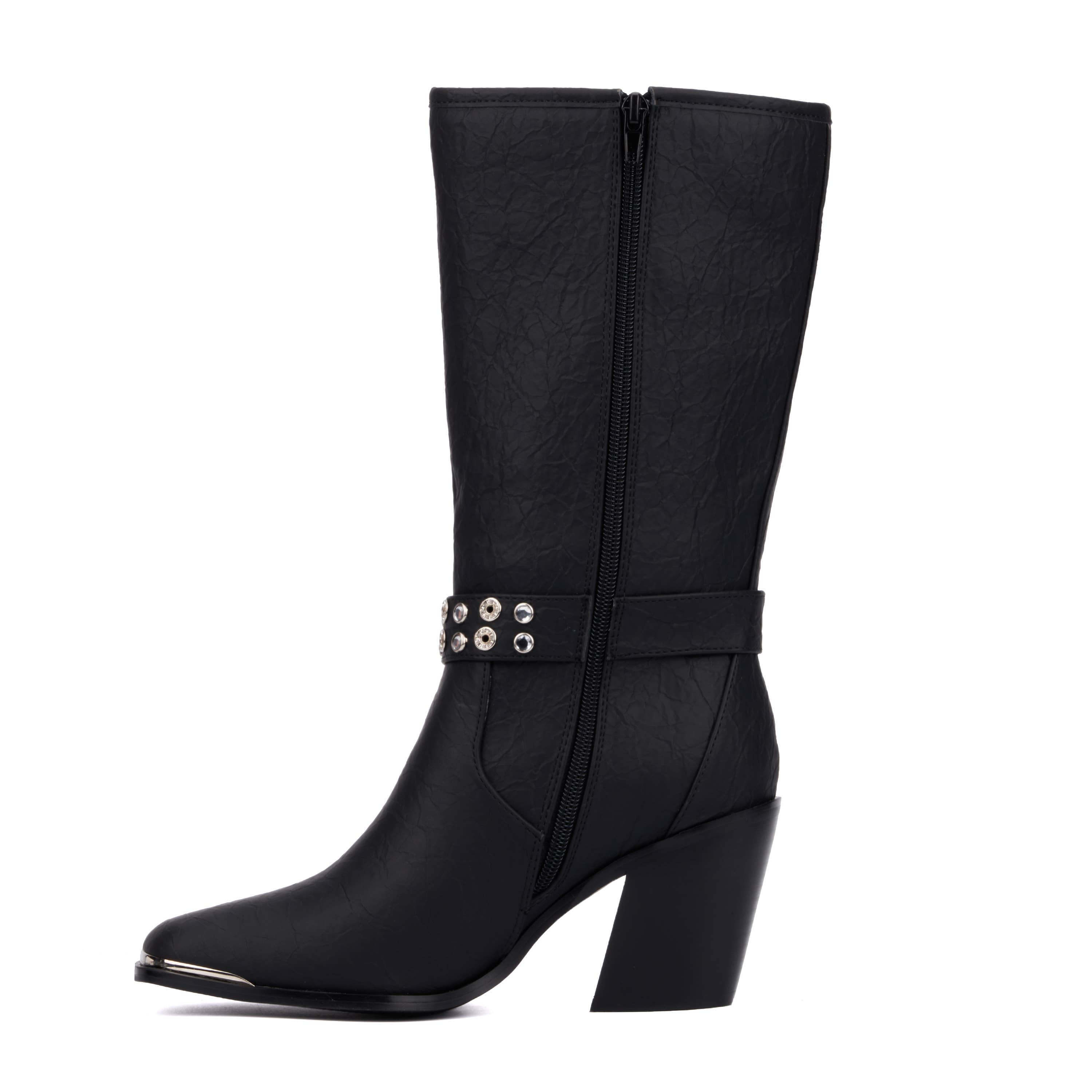 BLACK Olivia Miller Women's Tarot Card Tall Boots for wholesale on Faire1