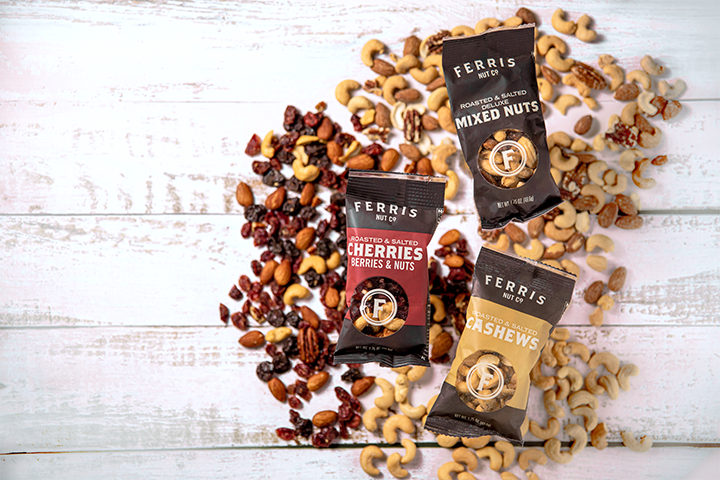 Righteous Felon Craft Jerky - Wholesale Nuts - Ferris Roasted & Salted Cashews 1.75oz2