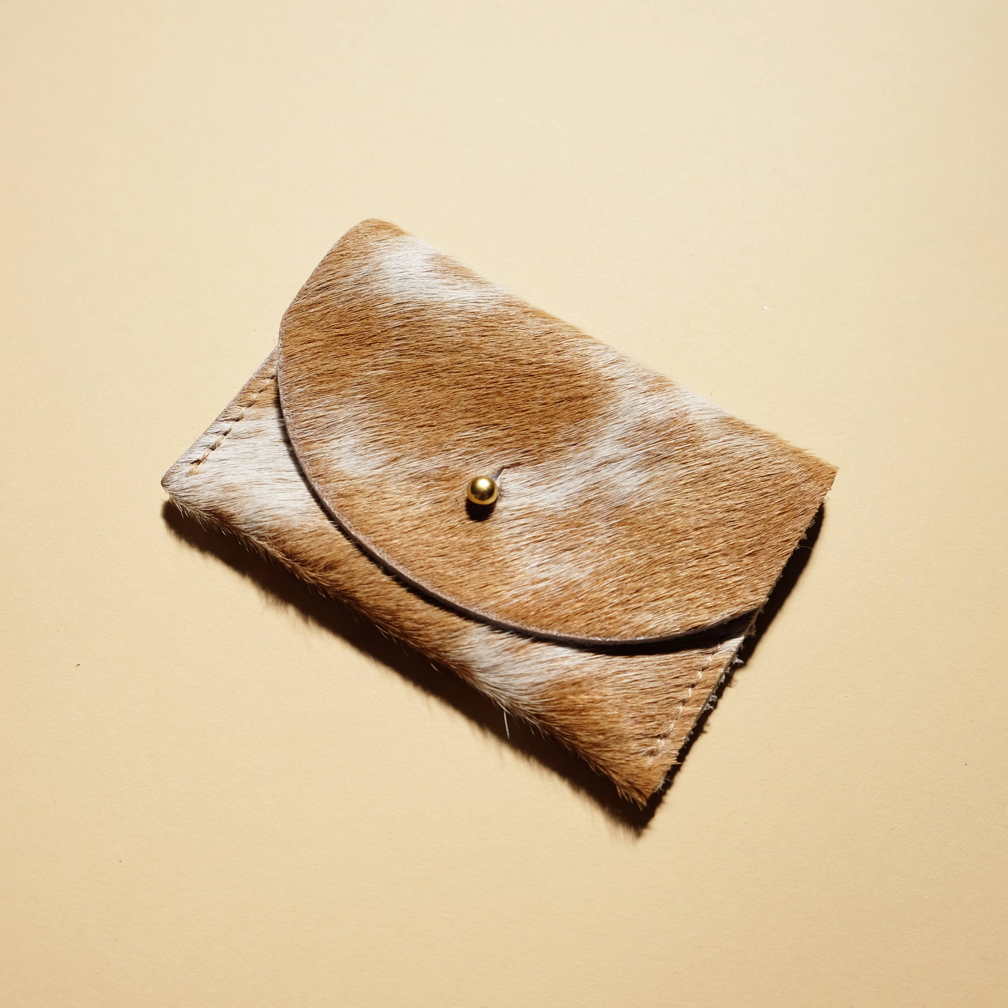 Primecut - Wholesale Card Holder - Women's - Cardholder - Caramel Speckled Hair on Hide1