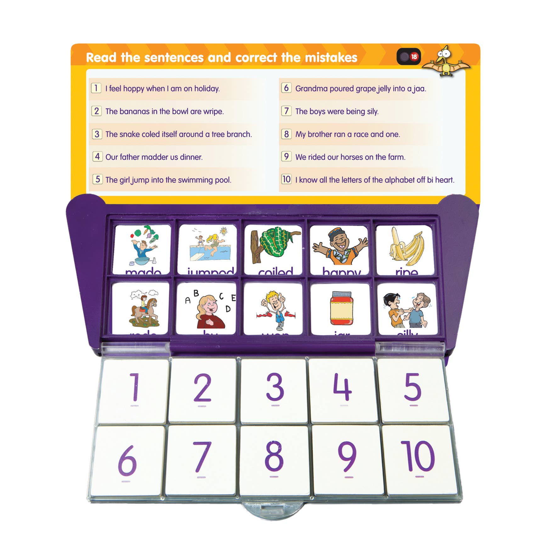 Discovery Toys - Wholesale Learning Cards - Kids & Baby - THINK IT THROUGH Learning Tiles READING Set10