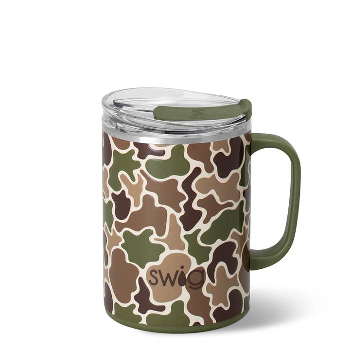 Grande Tasse de Camping Camouflage de Chasse (710 ml) pour la vente par Swig Life
