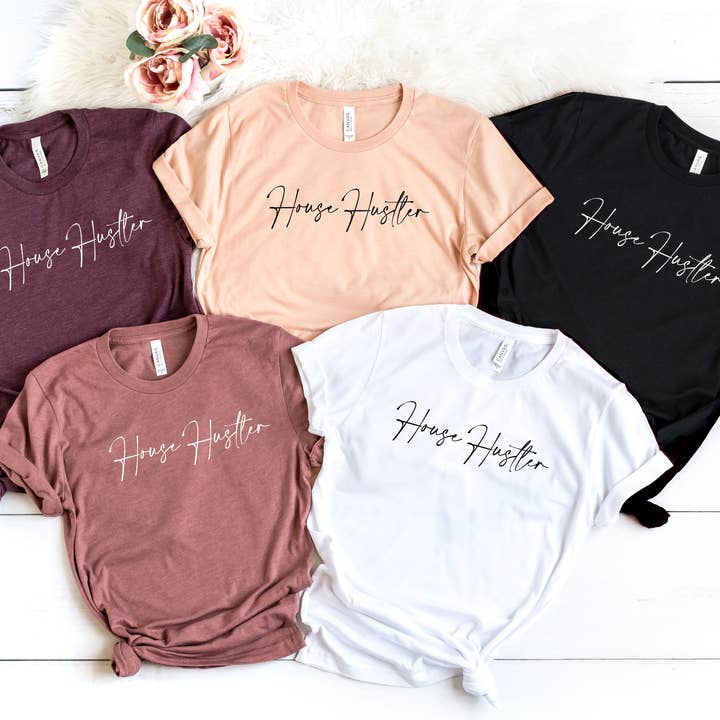 House Hustler Shirt, Real Estate Shirt, Real Estate Agent for wholesale by Tee Story