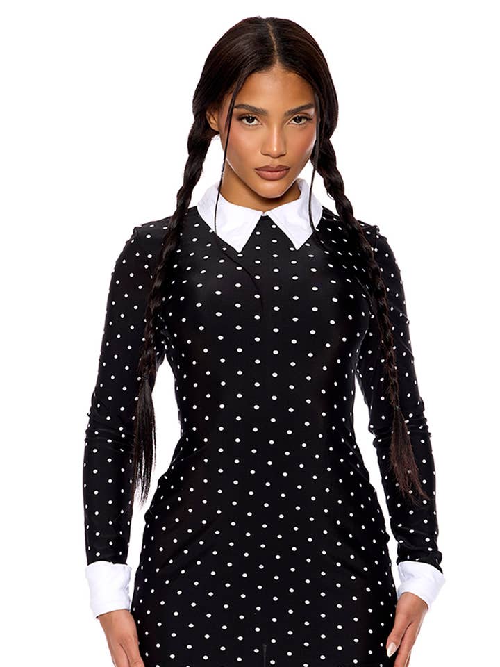 Disfraz de personaje del programa de televisión Wednesday Scaries para venta al por mayor de Forplay Inc.