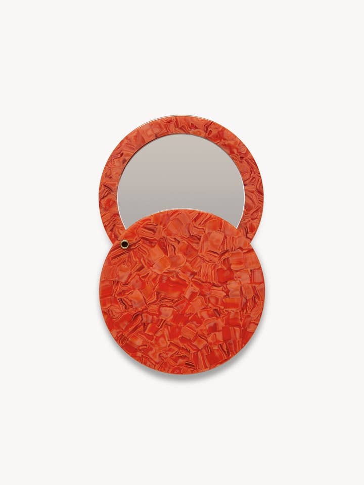 Circle Mirror in Poppy for wholesale by MACHETE