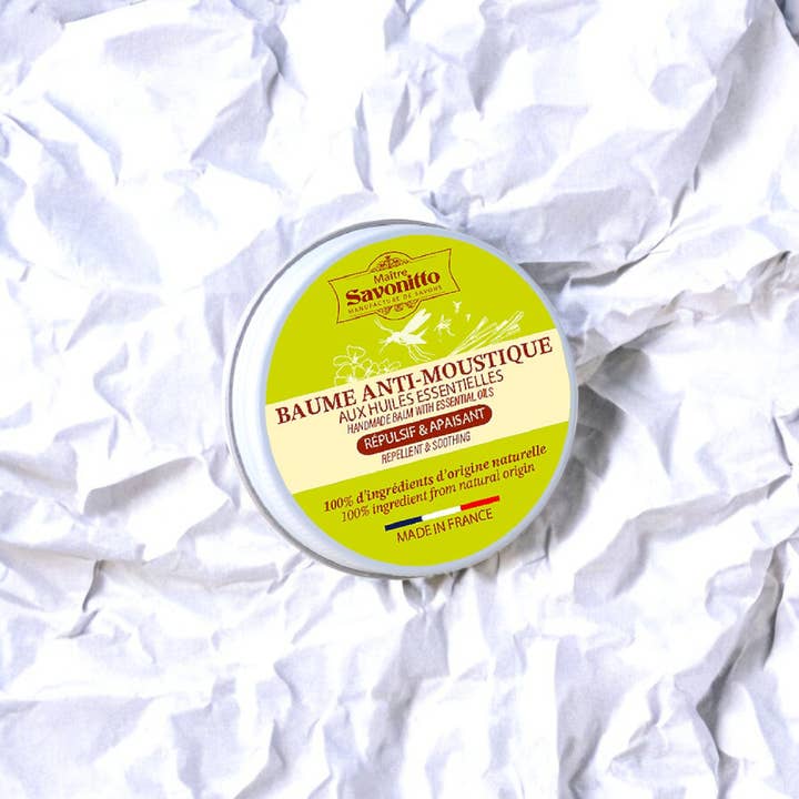 MAITRE SAVONITTO - Wholesale Body Balm/Butter - Repellent & Soothing Balm "ANTI-MOSQUITO" 30ML1