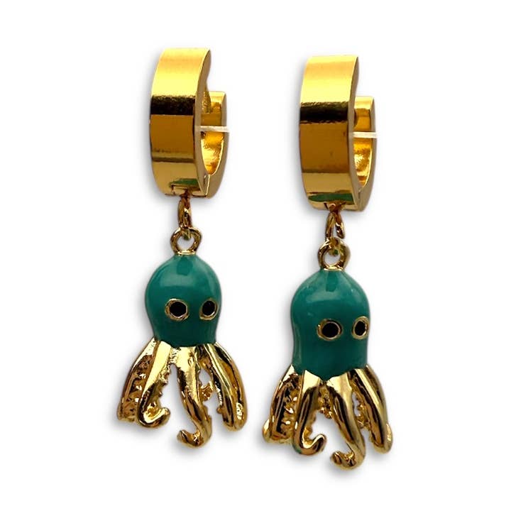 Octoposh | Boucles d'oreilles pour la vente par Funk Da Queen