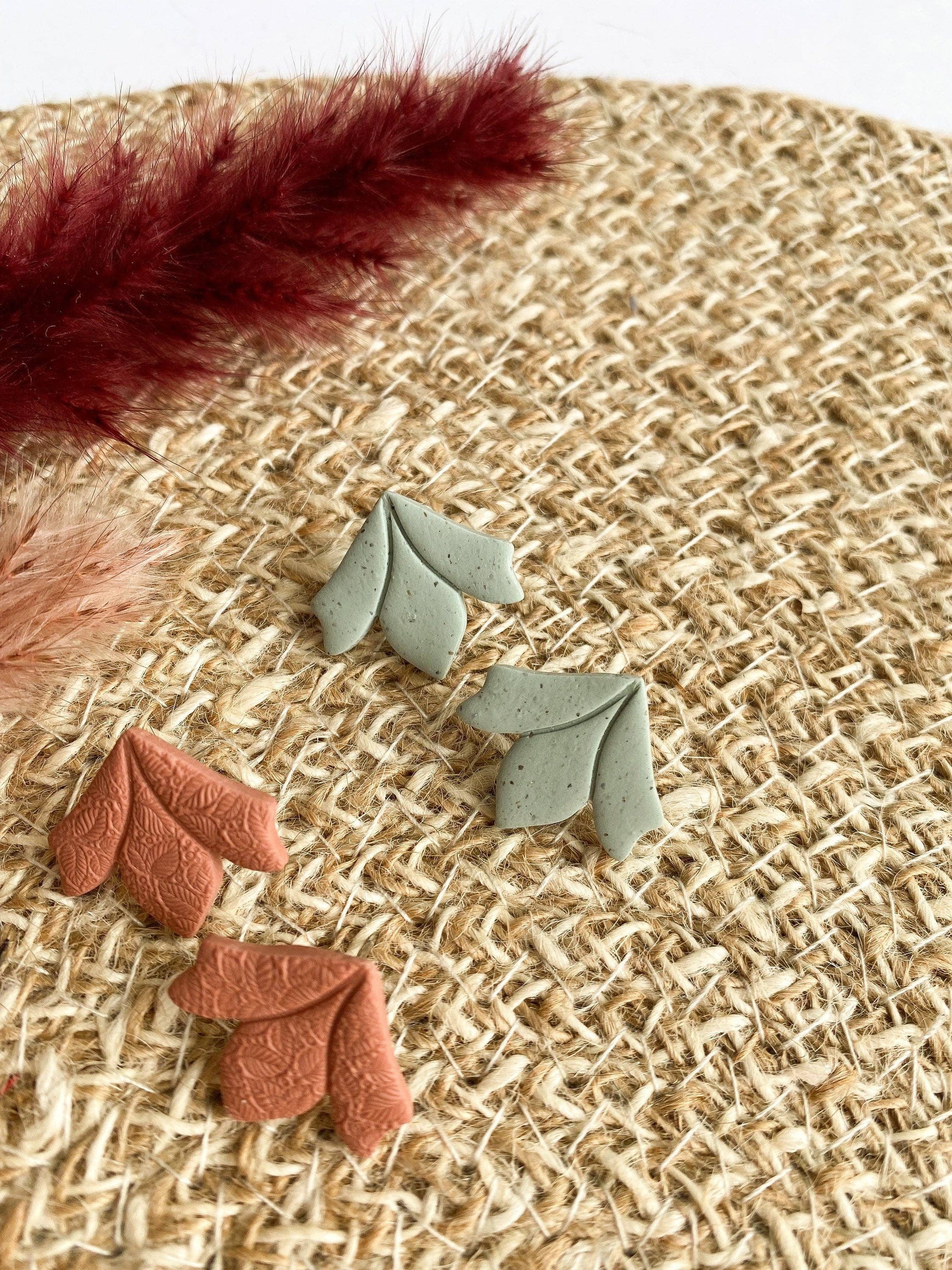 Clay by Day Designs - Wholesale Stud/Post Earrings - Textured Studs3