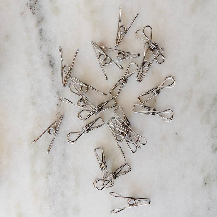 ZWS Essentials - Wholesale Clothes Clips - Stainless Steel Clips - Laundry Pegs, Clothespins