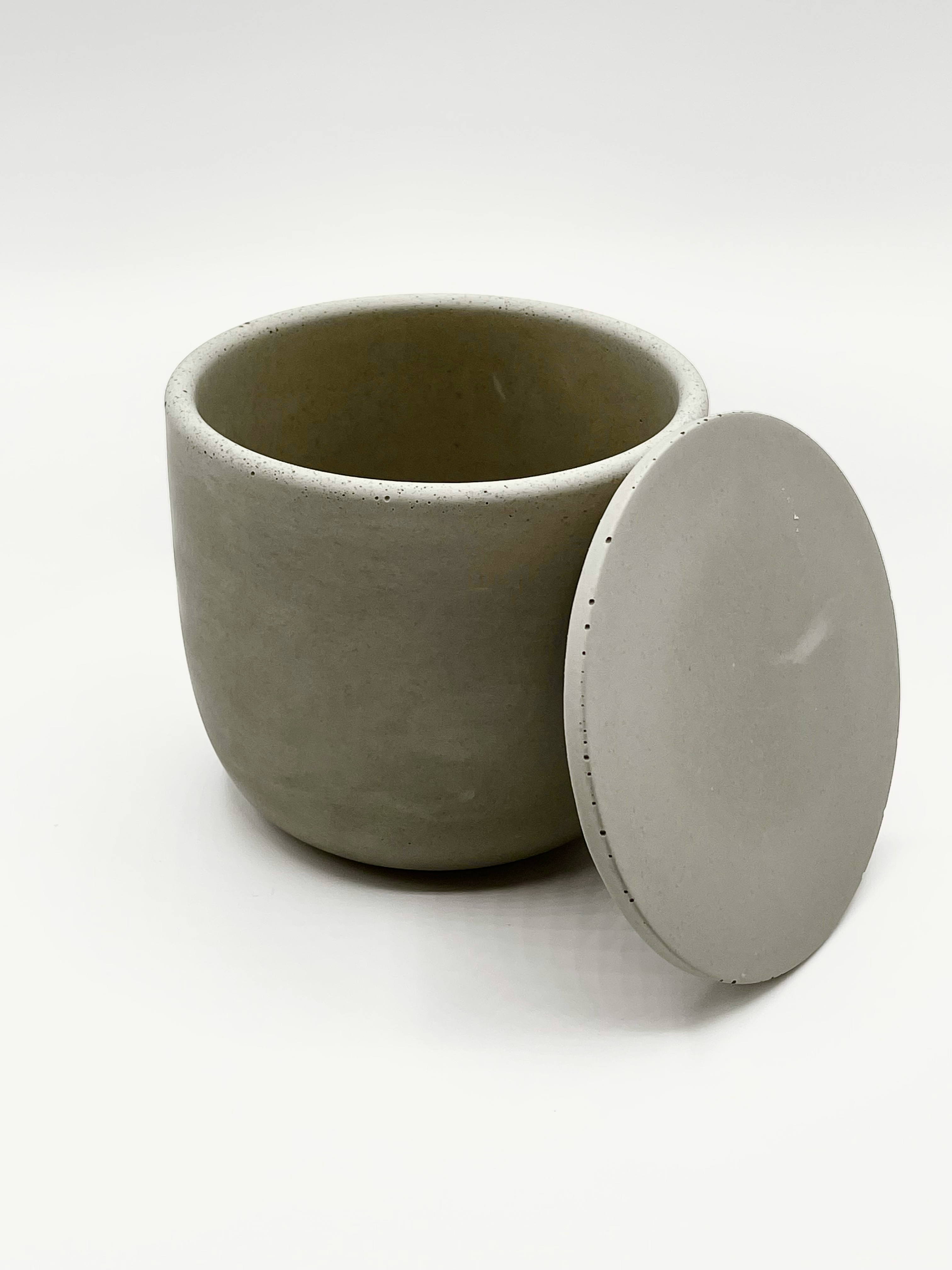 Colyer House Creations - Wholesale Candle Holder - Faire Exclusive Colors Handmade Concrete Candle Vessels 9oz4