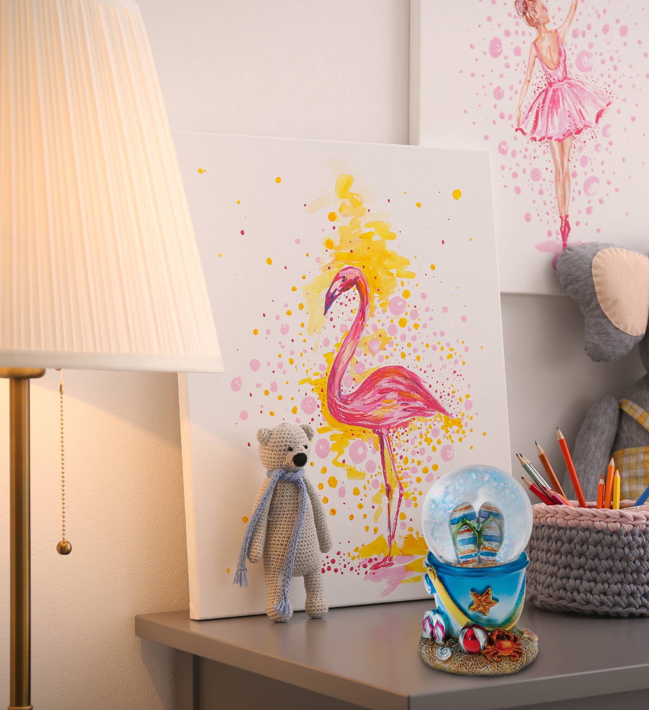 Cota Global - Venta al por mayor Bola de nieve - Niños y bebés - Snowglobe - Cubo de Playa Sandalias Frescas de Verano (45Mm)5