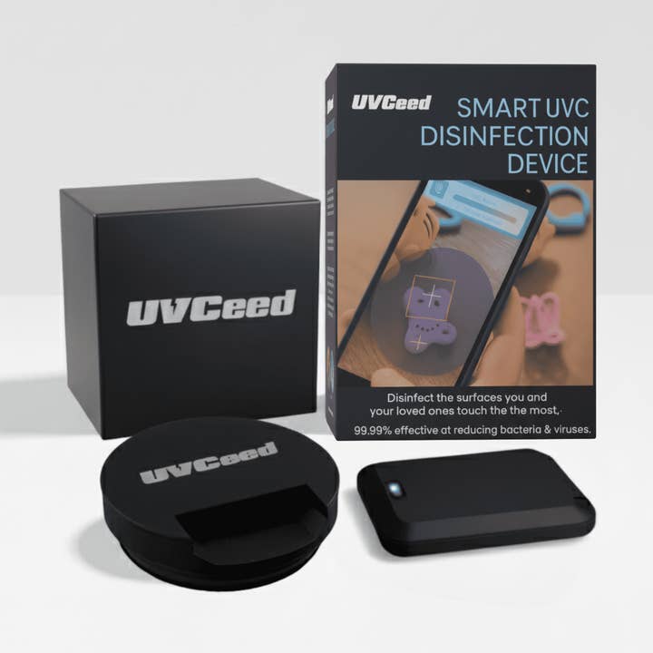 UVCeed - Wholesale Kitchen Tool/Gadget - Smart UVC Disinfection Device & Disinfection Lid Bundle0