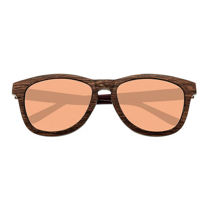 Zebra & Rose Wood Wayfarer - Cove for wholesale by Earth Wood