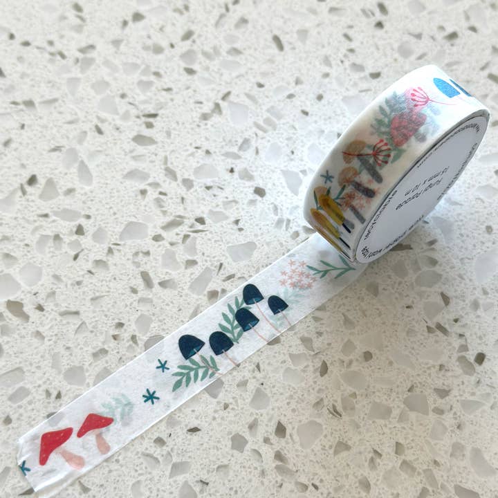 Lemon Drop Papers, Inc. - Vendita all'ingrosso Nastro washi - Nastro Washi Fungi Parade