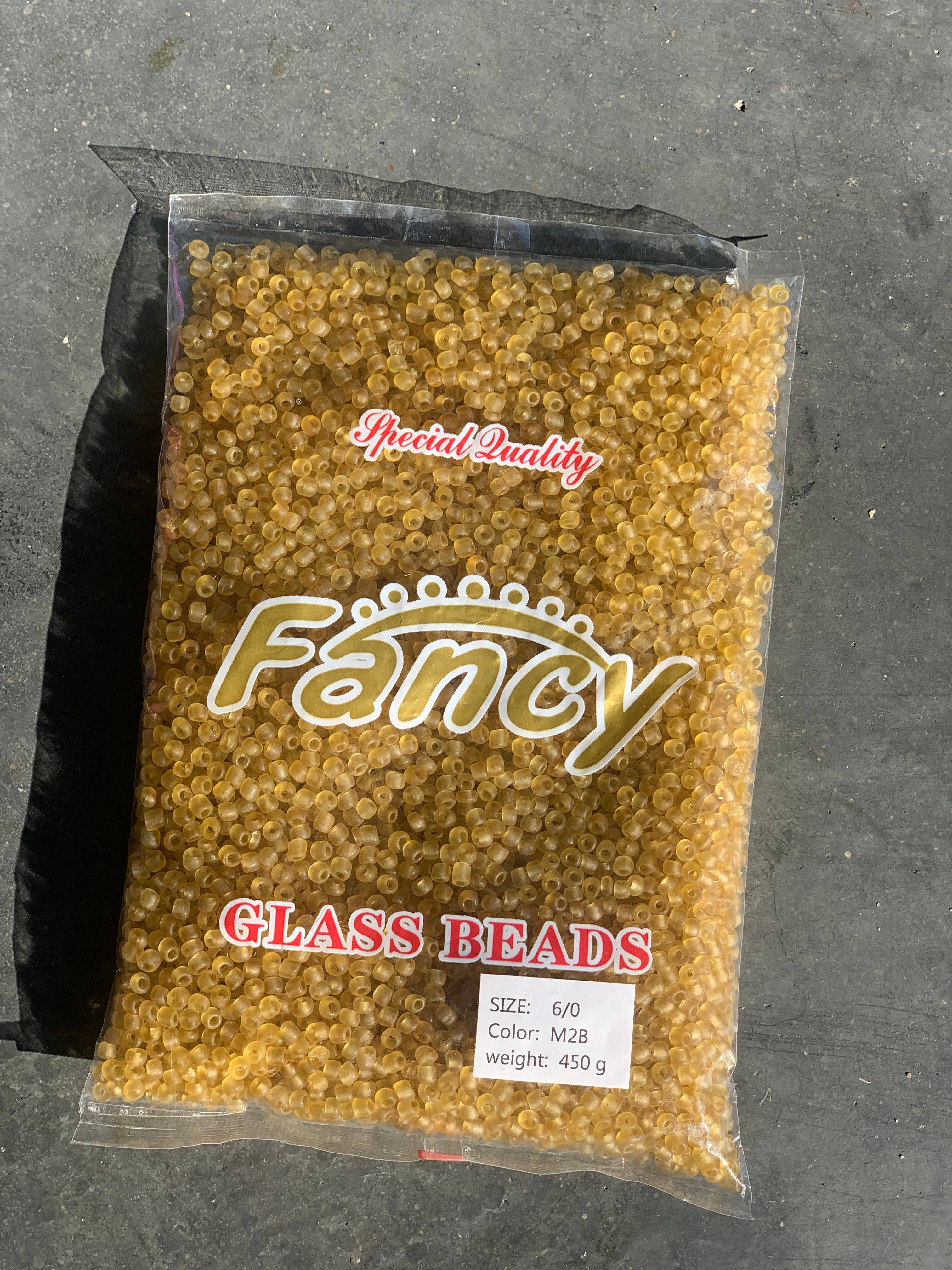 MaddieMayShop – Großhandel Perlen – 6/0 Glas-Racilperlen ~ 450 Gramm, ROCÉPERLEN LOSE12