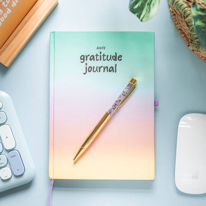 Journal de gratitude multicolore avec stylo améthyste et autres tendances Résultats pour liste d'énergie en vente B2B. Retours gratuits et paiement à 60 jours sur Faire sur Faire.