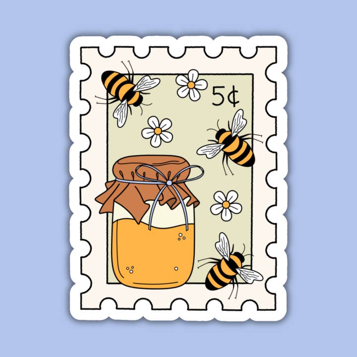 Autocolante de Abelha por atacado de 256 Craft Co