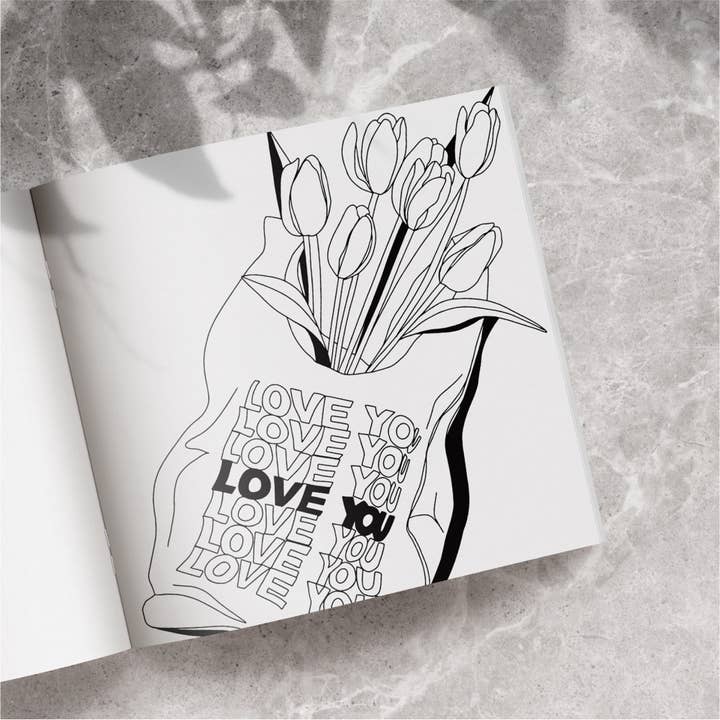 Penguin Random House LLC - Wholesale Coloring & Activity Book - Adult - Love In Bloom6